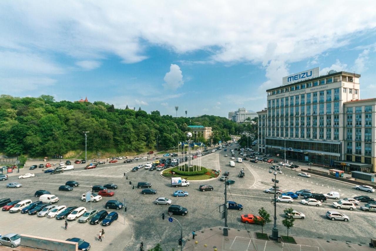 Lux Near Maidan, Khreschutyk 3Br Apartment เคียฟ ภายนอก รูปภาพ